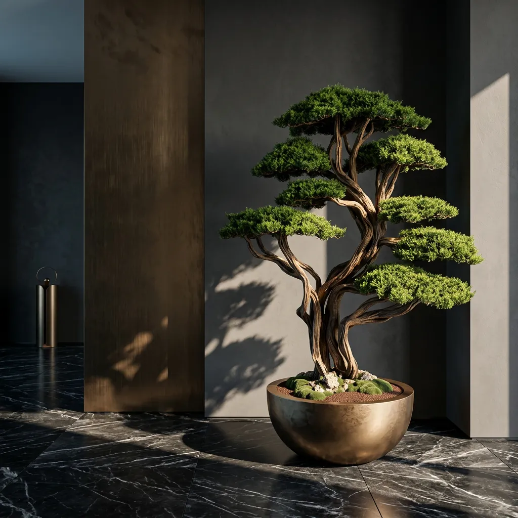 ELZ-BS-008 Büyük Thuja Bonsai-03 - Görsel 1